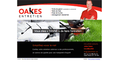 Desktop Screenshot of oakesentretien.com